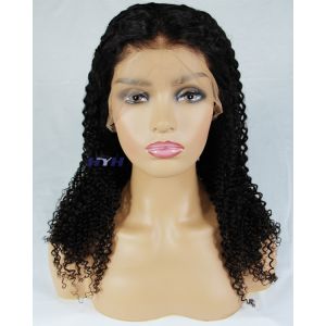 13x6 Lace Front Kinky Curly Indian Virgin Hair 